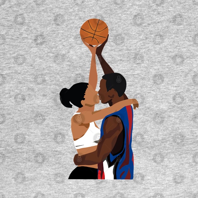 Love and Basketball hip hop by sillhoutelek